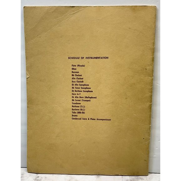 The Band Booster Book 1 John Kinyon A Method For The Beginning Band 1960 - Picture 4 of 8